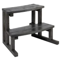 KIRAMI Original Breezy M Badefass-Set Hot Tub Ø170cm Coal Black/Light Grey -Garten Paradies Verkauf kirami original breezy m badefass set durchm170cm 1381548 3