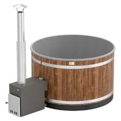 KIRAMI Original Breezy M Badefass-Set Hot Tub Ø170cm Dark Walnut/Light Grey 15 KIRAMI Original Breezy M Badefass-Set Hot Tub Ø170cm Dark Walnut/Light Grey -Garten Paradies Verkauf kirami original breezy m badefass set durchm170cm 1383121 1