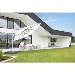 Knirps Pendelschirm 320x320cm Axial Schwenkbar Weiß -Garten Paradies Verkauf knirps pendelschirm 320x320cm axial schwenkbar dp07 weiss 1190676 6