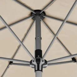 Knirps Silver Mittelstockschirm 230x150cm Mit Kurbel Natur 16 Knirps Silver Mittelstockschirm 230x150cm Mit Kurbel Natur -Garten Paradies Verkauf knirps silver balkonschirm kurbel n hv 230x150cm off white 1190115 6