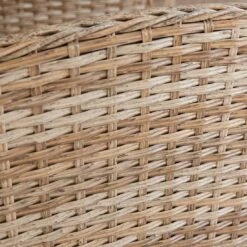 LC Garden Monaco Dininglounge 4-teilig Geflecht Inklusive Tisch Natur Mix/Grau -Garten Paradies Verkauf l c wholesaler monaco loungegruppe 4 teilig geflecht inkl tisch natur mix 1093183 4