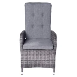 LC Garden Bailado Gartensessel Geflecht/Polyester Omega Grau/Grau -Garten Paradies Verkauf lc garden bailado verstellsessel geflecht polster omega grau grau 1248239 3