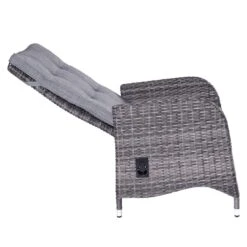 LC Garden Bailado Gartensessel Geflecht/Polyester Omega Grau/Grau -Garten Paradies Verkauf lc garden bailado verstellsessel geflecht polster omega grau grau 1248239 5