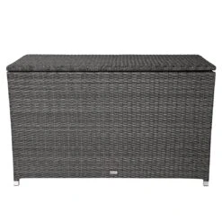 LC Garden Barcelona Gartenbox 152x68cm Aluminium/Geflecht Anthrazit/Grau Mix -Garten Paradies Verkauf lc garden barcelona kissentruhe 152x68cm alu geflecht 1432830 3