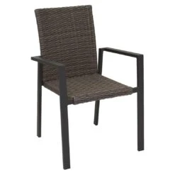 LC Garden Komido Gartenmöbelset 5-tlg. Mit Tisch 160x90cm Anthrazit/Omega Braun -Garten Paradies Verkauf lc garden komido gartenmoebelset 5 tlg mit tisch 160x90cm 1426626 3