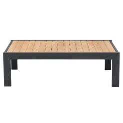 LifestyleGarden Palau Loungetisch 143x80cm Aluminium/Teak Dark Grey -Garten Paradies Verkauf lifestylegarden palau loungetisch 143x80cm aluminium teak dark grey 1192766 4