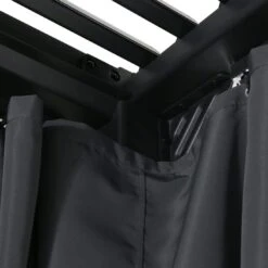 MWH Kiosko Gartenpergola 360cm Aluminium/Polyester Anthrazit 18 MWH Kiosko Gartenpergola 360cm Aluminium/Polyester Anthrazit -Garten Paradies Verkauf mwh kiosko pavillon 360cm aluminium polyester 1352376 8