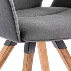 Niehoff Alvaro Gartensessel Teak/Polypropylen Natur/Anthrazit -Garten Paradies Verkauf niehoff soler gartensessel teak outdoorstoff graphit teak 1213765 3