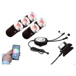 OUTLIV. Smart Light Starter-Set "Wifi 5RGB Bodeneinbauspots" Silber/Schwarz 13 OUTLIV. Smart Light Starter-Set "Wifi 5RGB Bodeneinbauspots" Silber/Schwarz -Garten Paradies Verkauf outliv by ds starter set wifi 5rgb bodeneinbauspots silber schwarz 1304031 1