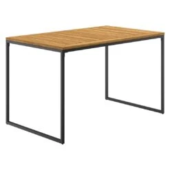 OUTLIV. Floris Dininglounge 3-tlg. Stahl/Akazie Schwarz/Grau -Garten Paradies Verkauf outliv floris dininglounge 3 tlg stahl akazie schwarz grau 1241353 8