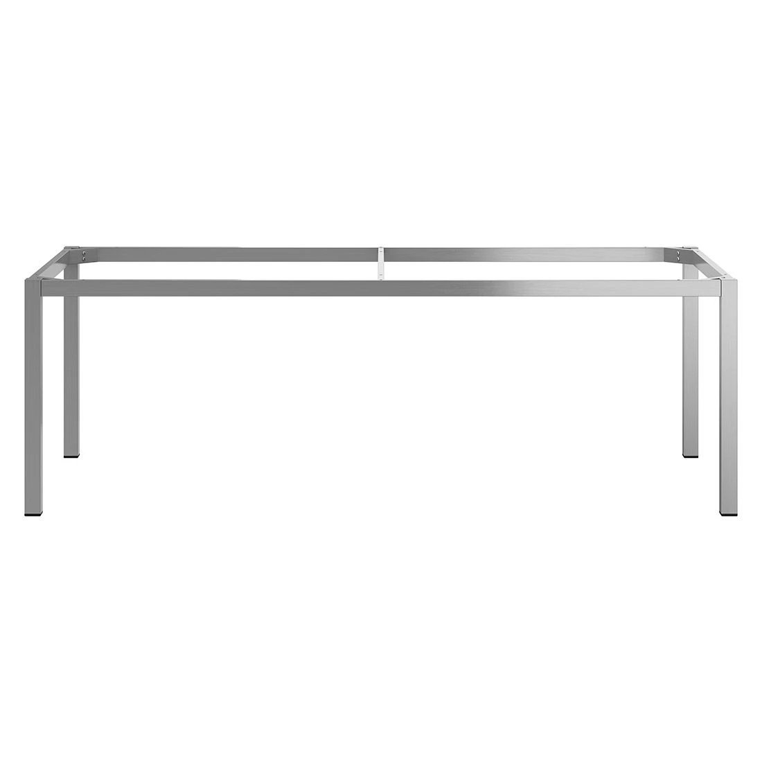 OUTLIV. Kreta Gartenmöbelset 7-tlg. Stapelsessel Mit Tisch 220x100cm Silber/Coal 9 OUTLIV. Kreta Gartenmöbelset 7-tlg. Stapelsessel Mit Tisch 220x100cm Silber/Coal – Bild 9