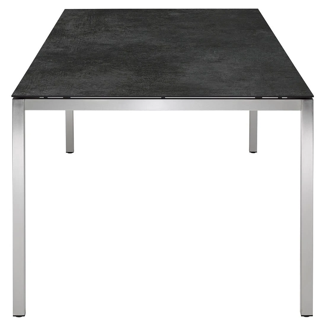 OUTLIV. Kreta Gartentisch 180x100cm Edelstahl/Keramik Silber/Concrete Coal 3 OUTLIV. Kreta Gartentisch 180x100cm Edelstahl/Keramik Silber/Concrete Coal – Bild 3