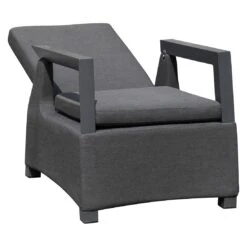 OUTLIV. By Detlef Steves Malaga Loungesessel Aluminium/Sunbrella Anthrazit/Sooty -Garten Paradies Verkauf outliv malaga loungesessel aluminium sunbrella 1423997 4