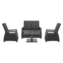 OUTLIV. By Detlef Steves Malaga Loungesessel Aluminium/Sunbrella Anthrazit/Sooty -Garten Paradies Verkauf outliv malaga loungesessel aluminium sunbrella 1423997 8