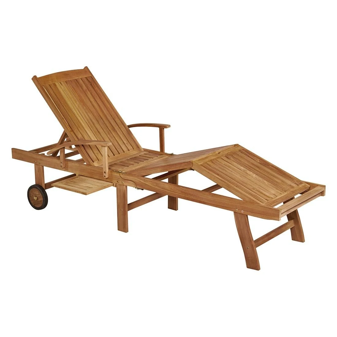 OUTLIV. Ontario Gartenliege Teak Natur 2 OUTLIV. Ontario Gartenliege Teak Natur – Bild 2