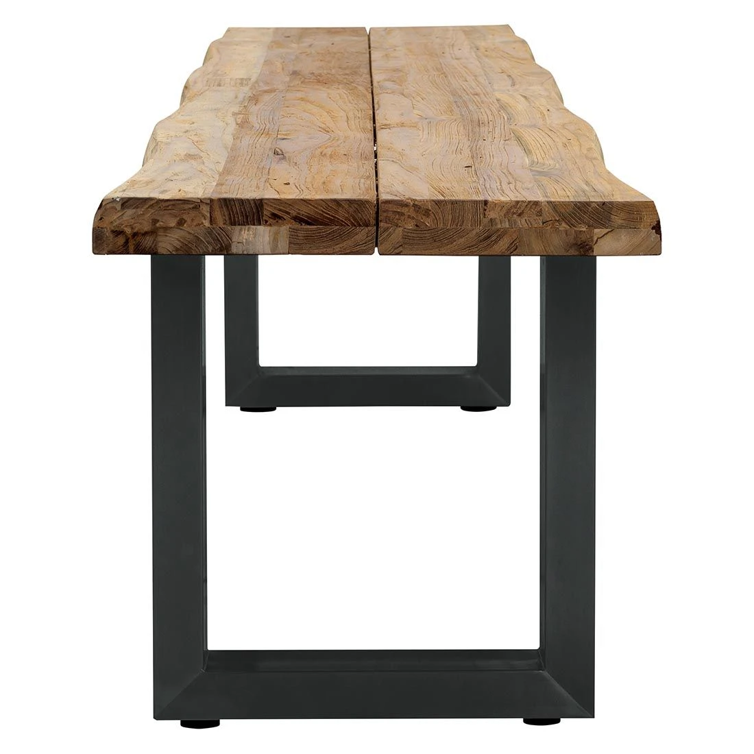 OUTLIV. Orlando Gartenbank 200cm Edelstahl/Teak Recycelt Charcoal/Teak Recycelt 3 OUTLIV. Orlando Gartenbank 200cm Edelstahl/Teak Recycelt Charcoal/Teak Recycelt – Bild 3