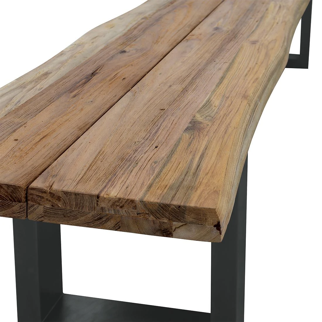 OUTLIV. Orlando Gartenbank 200cm Edelstahl/Teak Recycelt Charcoal/Teak Recycelt 4 OUTLIV. Orlando Gartenbank 200cm Edelstahl/Teak Recycelt Charcoal/Teak Recycelt – Bild 4