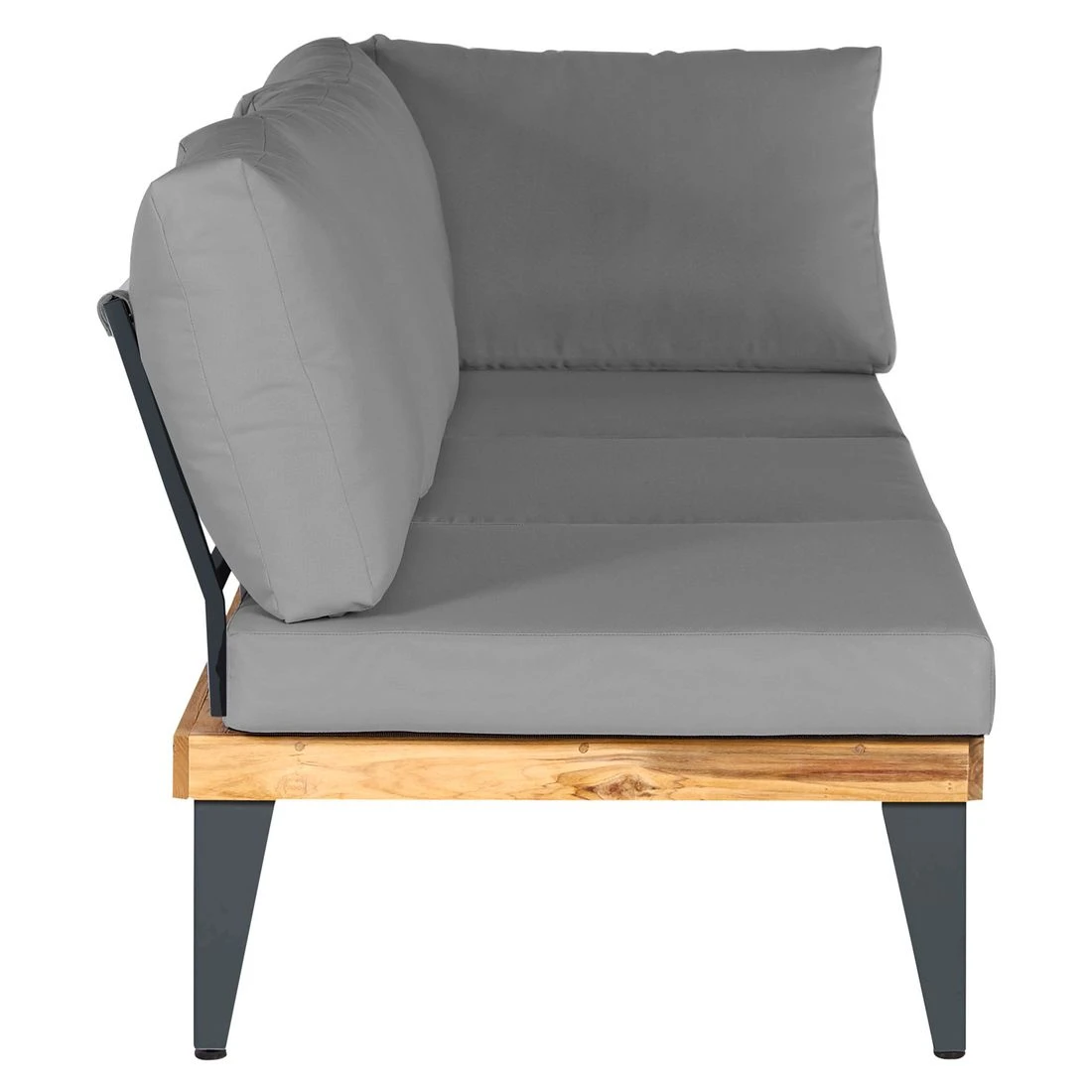 OUTLIV. Oro Ecklounge 3-tlg. Stahl/Suntex Anthrazit/Hellgrau 7 OUTLIV. Oro Ecklounge 3-tlg. Stahl/Suntex Anthrazit/Hellgrau – Bild 7