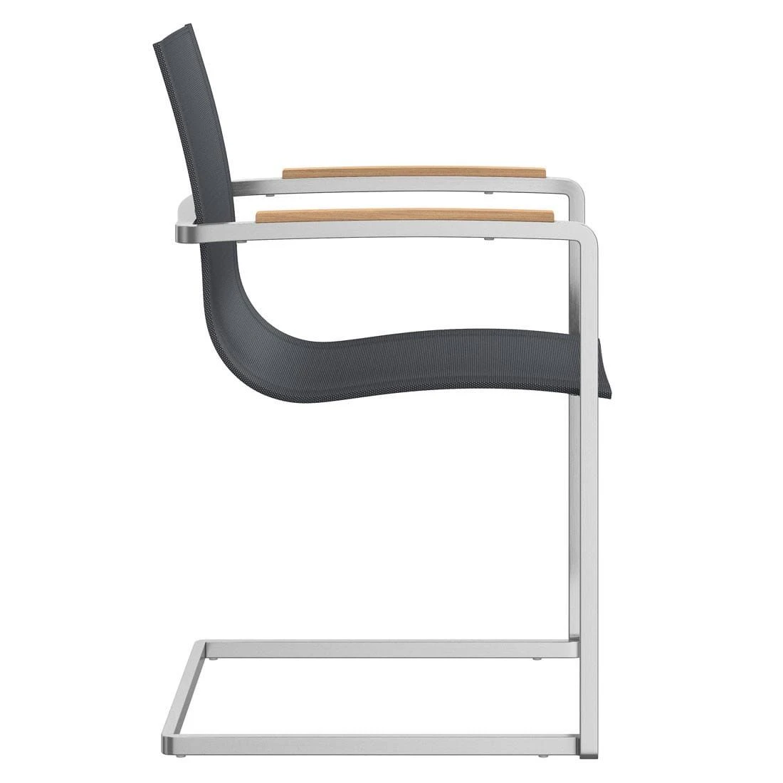 OUTLIV. Rimini Gartenmöbelset 5-tlg. Mit Tisch 160x90 Cm Silber-Schwarz/Zement 9 OUTLIV. Rimini Gartenmöbelset 5-tlg. Mit Tisch 160x90 Cm Silber-Schwarz/Zement – Bild 9