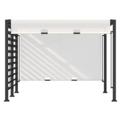 OUTLIV. Gartenpergola 305x366cm Stahl/Stoff Schwarz/Weiß 14 OUTLIV. Gartenpergola 305x366cm Stahl/Stoff Schwarz/Weiß -Garten Paradies Verkauf outliv pergola 305x366cm stahl stoff 1396607 5