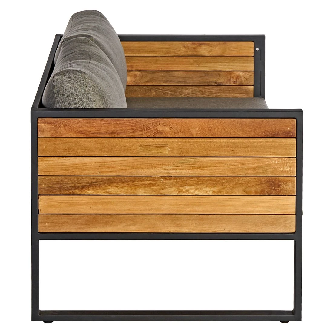 OUTLIV. Rhodos Loungeset 4-tlg. Aluminium/Teak/Olefin Anthrazit/Natur 11 OUTLIV. Rhodos Loungeset 4-tlg. Aluminium/Teak/Olefin Anthrazit/Natur – Bild 11