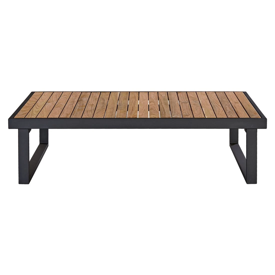 OUTLIV. Rhodos Loungeset 4-tlg. Aluminium/Teak/Olefin Anthrazit/Natur 13 OUTLIV. Rhodos Loungeset 4-tlg. Aluminium/Teak/Olefin Anthrazit/Natur – Bild 13