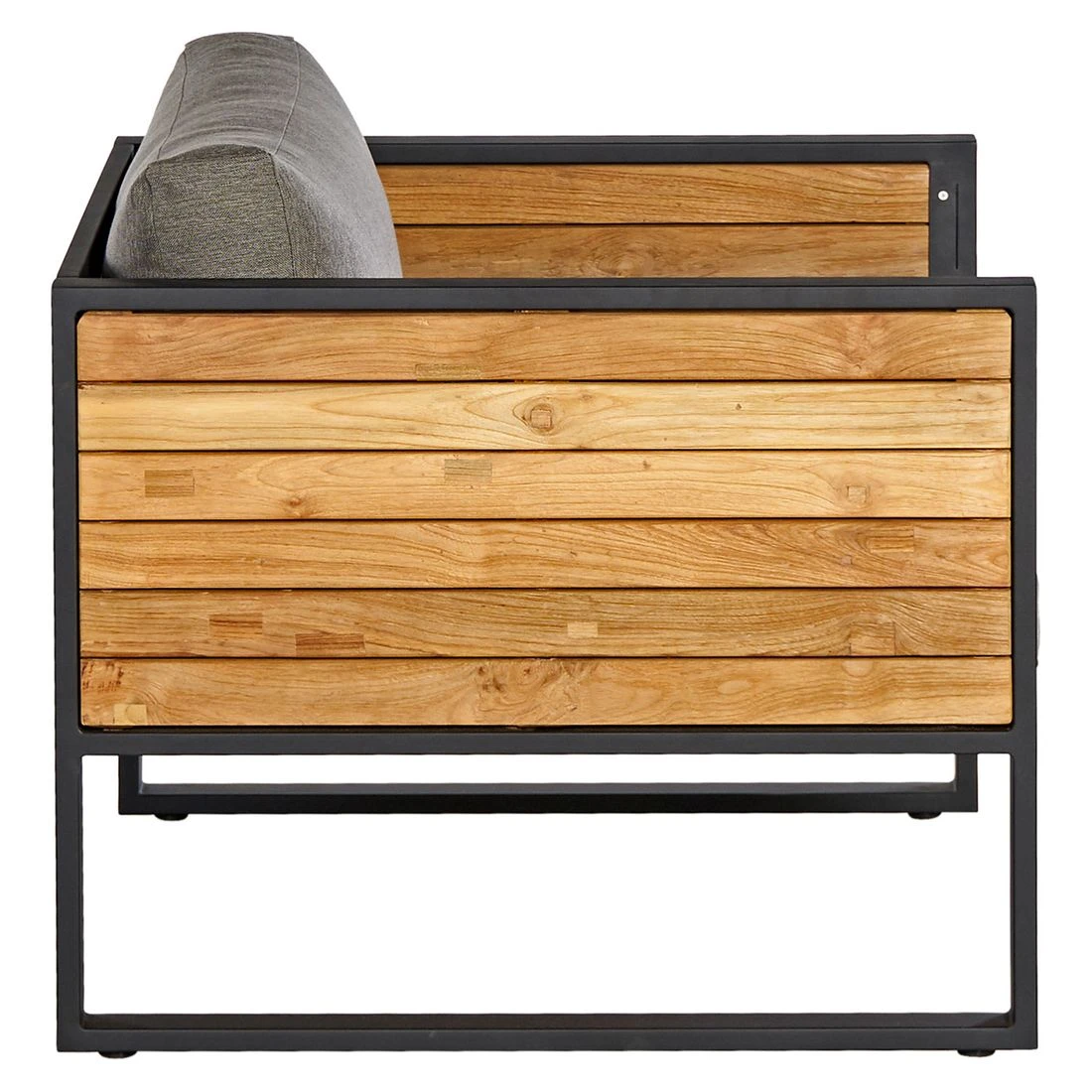 OUTLIV. Rhodos Loungeset 4-tlg. Aluminium/Teak/Olefin Anthrazit/Natur 7 OUTLIV. Rhodos Loungeset 4-tlg. Aluminium/Teak/Olefin Anthrazit/Natur – Bild 7