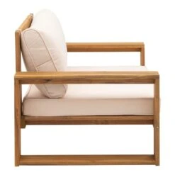 OUTLIV. Santa Cruz Loungesessel Akazie/Polyester Natur/Ecru -Garten Paradies Verkauf outliv santa cruz loungesessel akazie polyester 1338109 4