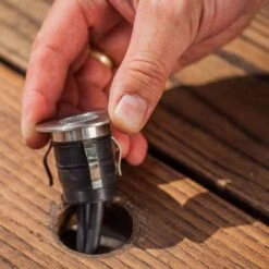 OUTLIV. Smart Light Starter-Set "3 Decklights Mit Transformator" Schwarz/Silber -Garten Paradies Verkauf outliv smart light decklight schwarz silber 1301952 6