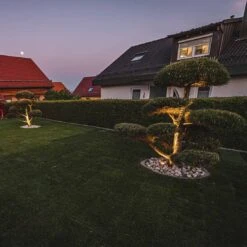 OUTLIV. Smart Light Starter -Set Wifi-Set: 3 RGB-Spots Silber/Schwarz -Garten Paradies Verkauf outliv starter set wifi set 3 rgb spots silber schwarz 1303943 8