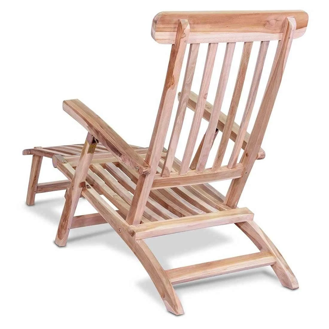 OUTLIV. Ontario Deckchair Teak Natur 2 OUTLIV. Ontario Deckchair Teak Natur – Bild 2