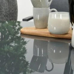 OUTLIV. Wellington Dininglounge 3-tlg. Aluminium/Polster Carbon Black/Reflex Black -Garten Paradies Verkauf outliv wellington loungeecke aluminium polster carbon black reflex black 1247403 10