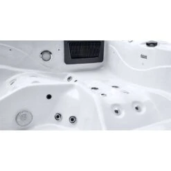 PLANET SPA Biskaya Correll Whirlpool 200x200cm Dark Grey/Silber Marble -Garten Paradies Verkauf planet spa biskaya correll whirlpool 200x200cm 1391657 4