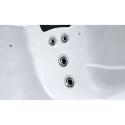 PLANET SPA Biskaya Domenico Whirlpool 216x216cm Dark Grey/Silber Marble -Garten Paradies Verkauf planet spa biskaya domenico whirlpool 216x216cm 1391646 6