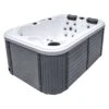 PLANET SPA Biskaya Francisco Whirlpool 184x124cm Dark Grey/Silber Marble