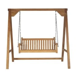 Ploß Gestell Für Schaukelbank Eco-Teak Natur