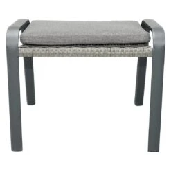 Ploß Tuvalu Hocker Aluminium/Geflecht Grau -Garten Paradies Verkauf ploss tuvalu hocker aluminium geflecht 1367457 12