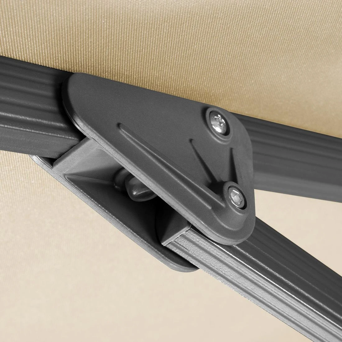 Schneider® Schneider Rhodos Smart Ampelschirm 300x300cm Natur 12 Schneider® Schneider Rhodos Smart Ampelschirm 300x300cm Natur – Bild 12