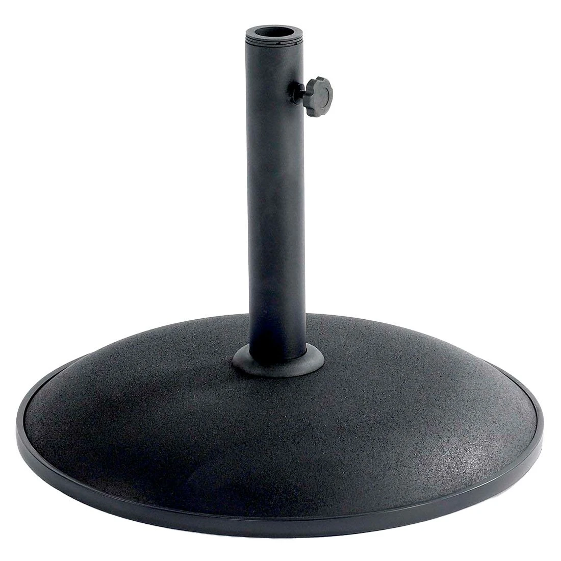Schöner Wohnen Bonaire Schirmständer Ø50cm Aluminium/Beton Schwarz 1 Schöner Wohnen Bonaire Schirmständer Ø50cm Aluminium/Beton Schwarz