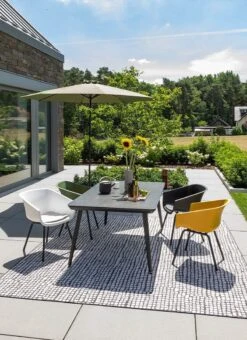 Schöner Wohnen Texel Gartentisch 170x100cm Aluminium/Glaskeramik Schwarz/Keramik -Garten Paradies Verkauf schoener wohnen texel gartentisch 170x100cm aluminium glaskeramik 1470395 8