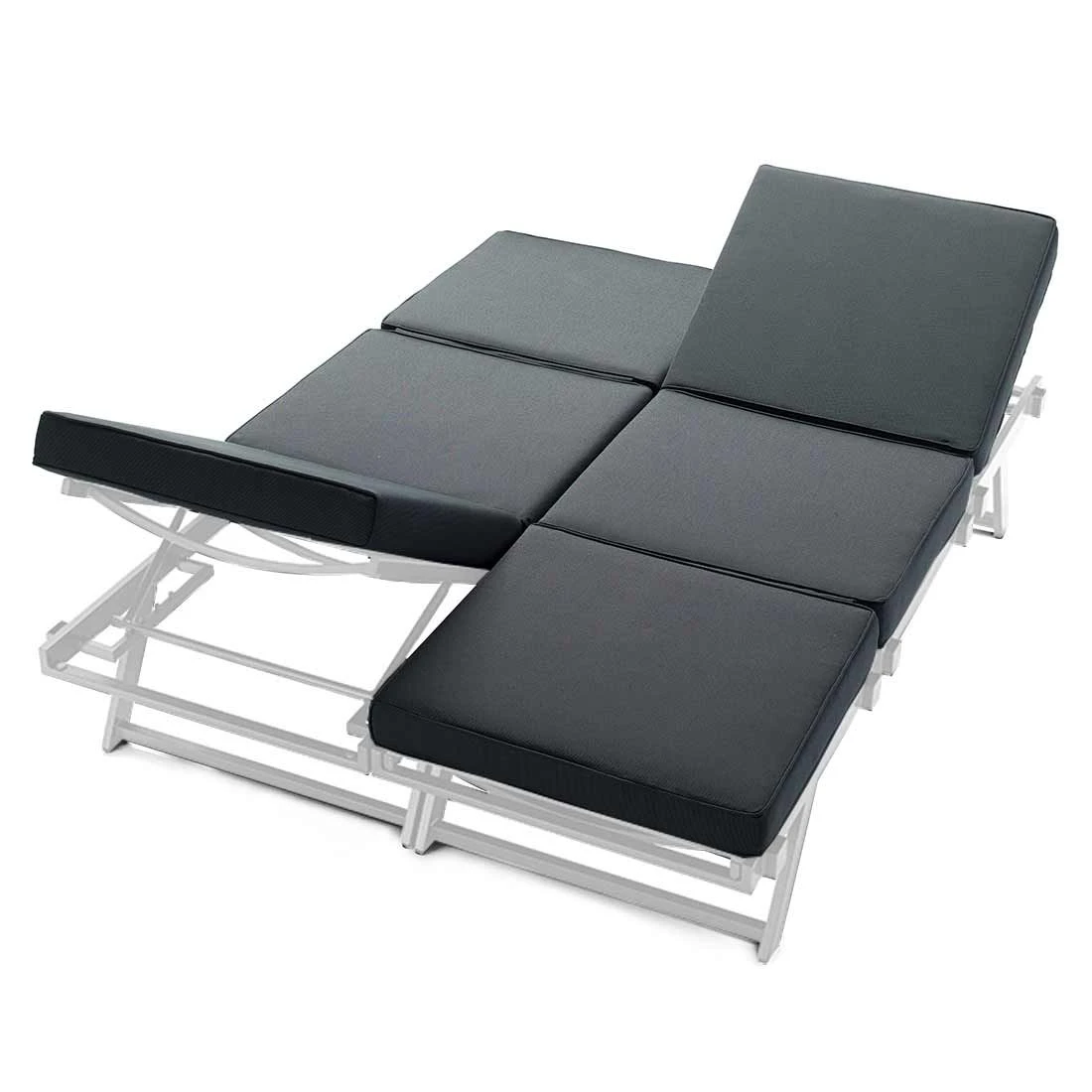 Sieger Auckland Daybed Aluminium/Sunproof® Graphit/Grau 4 Sieger Auckland Daybed Aluminium/Sunproof® Graphit/Grau – Bild 4