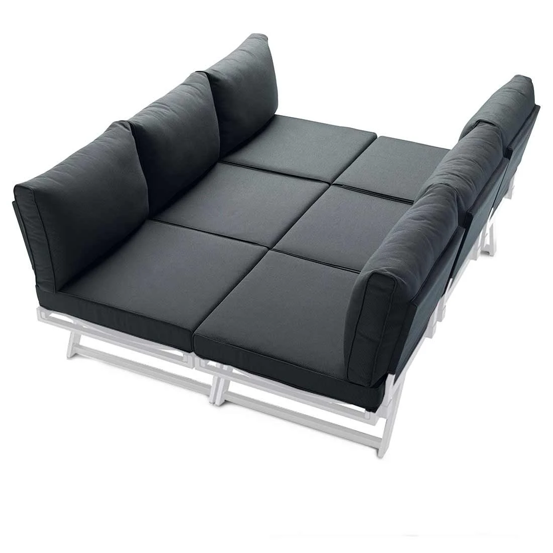 Sieger Auckland Daybed Aluminium/Sunproof® Graphit/Grau 5 Sieger Auckland Daybed Aluminium/Sunproof® Graphit/Grau – Bild 5