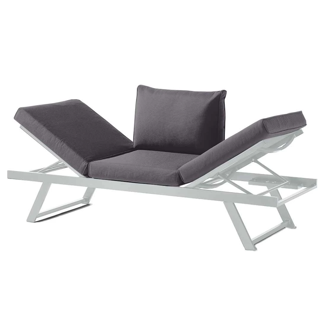 Sieger Auckland Daybed Aluminium/Sunproof® Graphit/Grau 7 Sieger Auckland Daybed Aluminium/Sunproof® Graphit/Grau – Bild 7