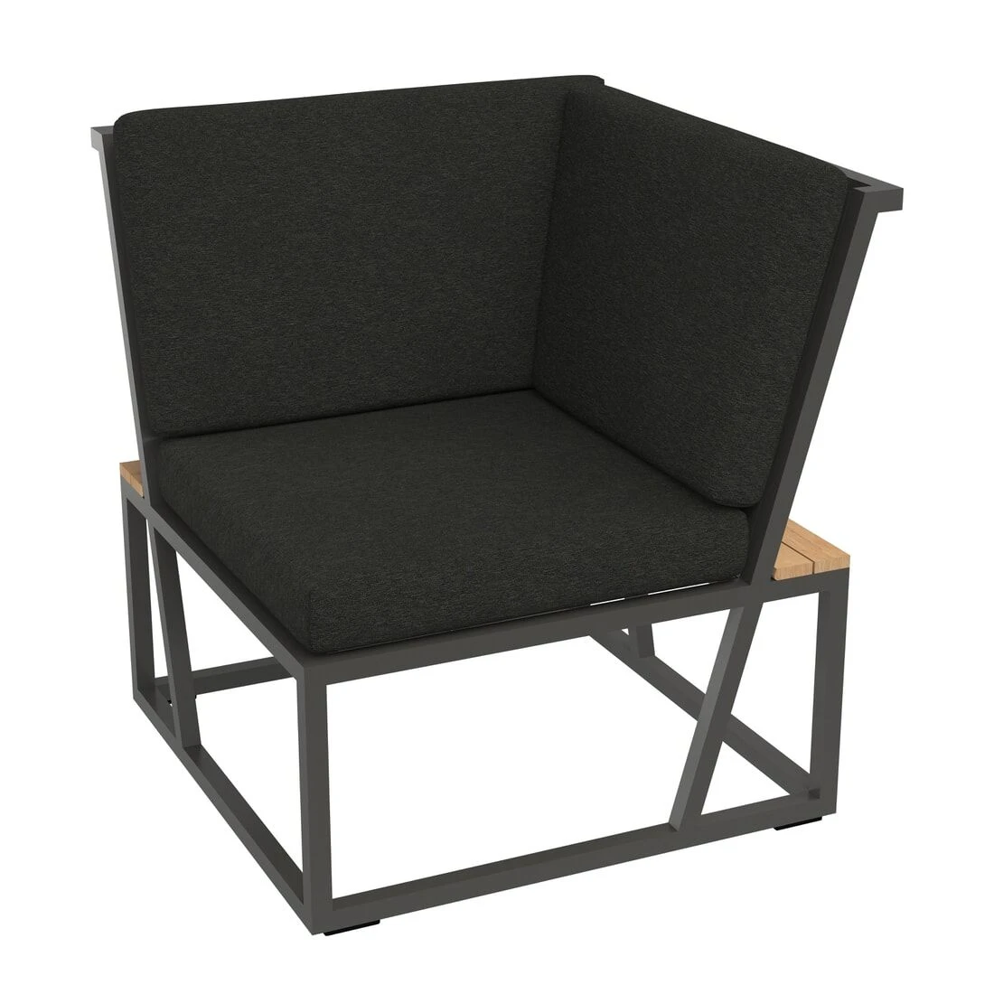 Sieger Havanna Dininglounge 5-tlg Alu/Sunproof Eisengrau/Grau 6 Sieger Havanna Dininglounge 5-tlg Alu/Sunproof Eisengrau/Grau – Bild 6