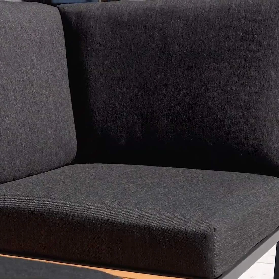 Sieger Havanna Dininglounge 5-tlg Alu/Sunproof Eisengrau/Grau 9 Sieger Havanna Dininglounge 5-tlg Alu/Sunproof Eisengrau/Grau – Bild 9