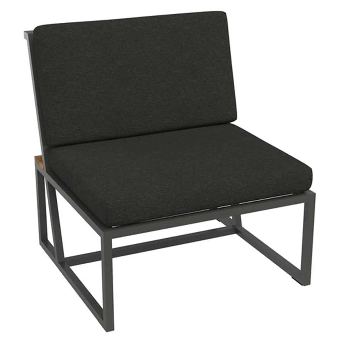 Sieger Havanna Mittelmodul Aluminium/Sunproof Eisengrau/Grau 3 Sieger Havanna Mittelmodul Aluminium/Sunproof Eisengrau/Grau – Bild 3