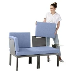 Sieger Lugo Lounge Basis Aluminium Eisengrau -Garten Paradies Verkauf sieger lugo basis aluminium mit polyesterbeschichtung eisengrau 1262231 6