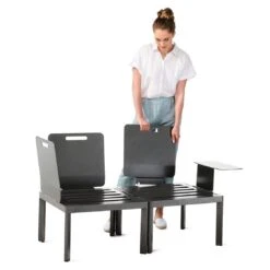 Sieger Lugo Rücken-/Seitenelement Aluminium Eisengrau -Garten Paradies Verkauf sieger lugo rucken seitenelement aluminium eisengrau 1262242 3