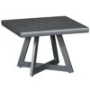 Siena Garden Alexis Loungetisch 50x50cm Aluminium Graphit