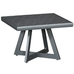 Siena Garden Alexis Loungetisch 50x50cm Aluminium Graphit